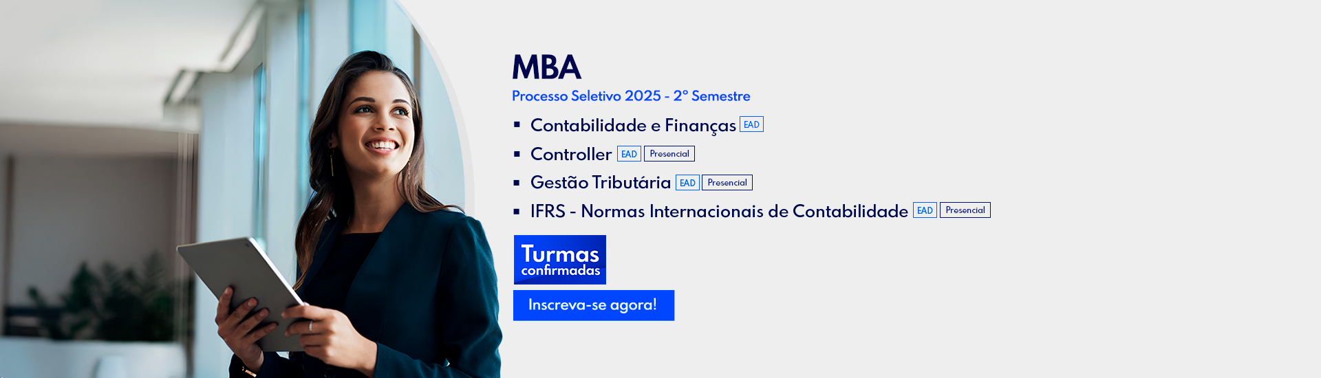 MBA FIPECAFI - Turmas confirmadas