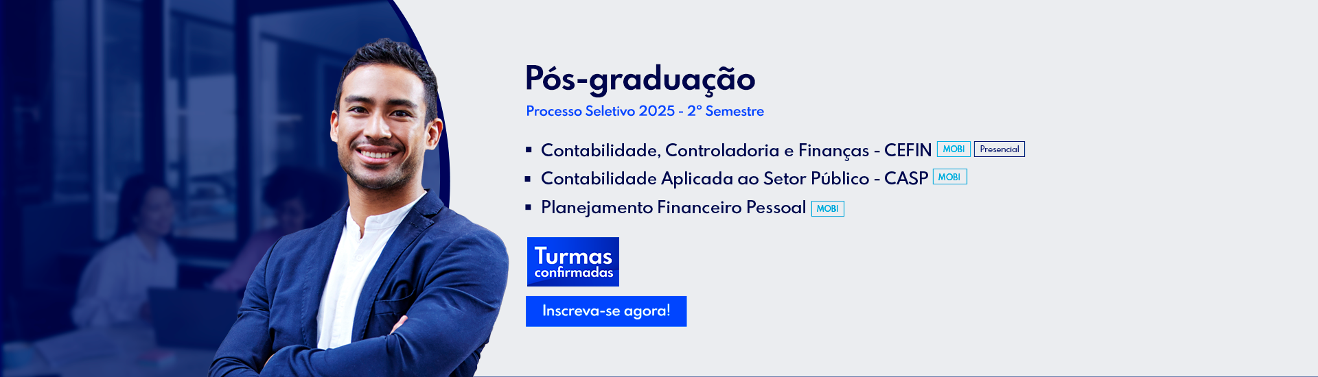 Pós FIPECAFI - Turmas confirmadas