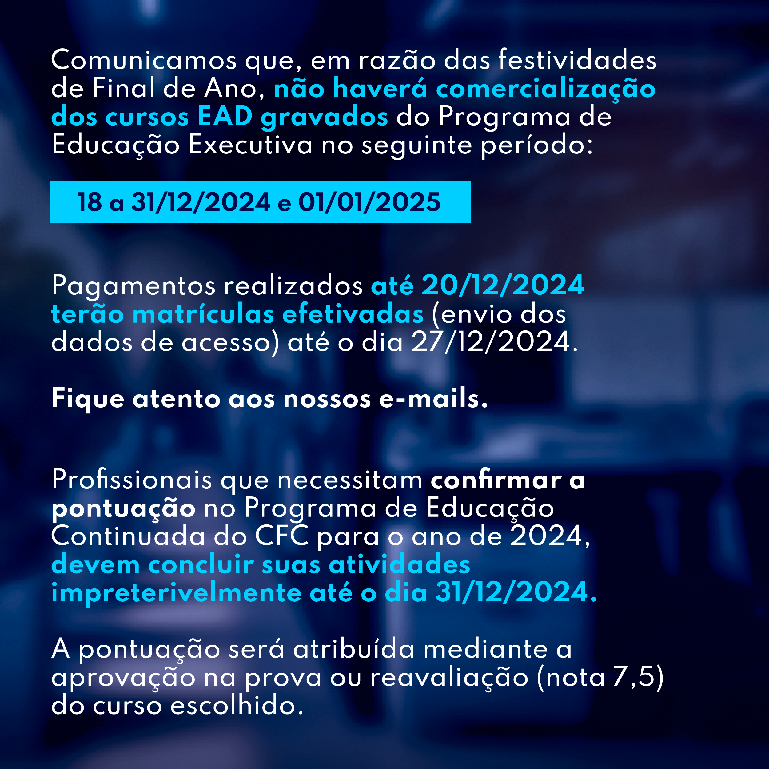 Análise Quantitativa Aplicada a Negócios – Básico  20h FIPECAFI - Cursos  de diversos eixos de conhecimento.