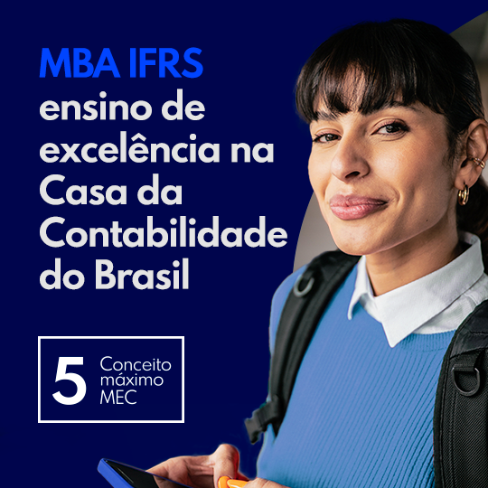 MBA IFRS (Normas Internacionais de Contabilidade) - Semipresencial