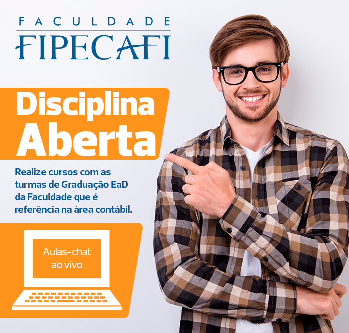 Disciplina Aberta Graduação: Contabilidade Gerencial  80h FIPECAFI - Cursos  de diversos eixos de conhecimento.