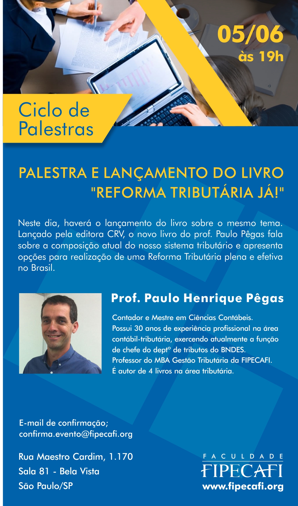 MBA Gestão Tributária - EAD - Com Aulas Ao Vivo FIPECAFI - Cursos de  diversos eixos de conhecimento.